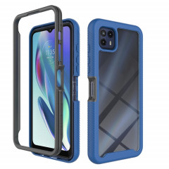 Pour Motorola Moto G50 5G Starry Sky School Color Série PC + TPU Coque Téléphone (Bleu royal)