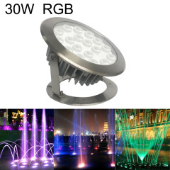 30W Square Park Landscape LED Lumière de piscine sous-marine (RVB)