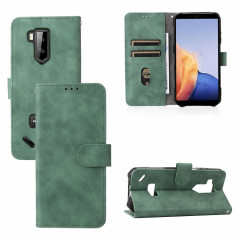 Pour Ulefone Armor x9 State Texture magnétique Texture de mollet Cas de téléphone PU (Vert)