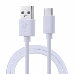 Câble de chargement de noyau en cuivre USB à USB-C / TYPEC, longueur de câble: 50cm (blanc)