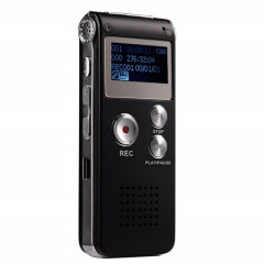 SK-012 32 Go USB Dictaphone Digital Audio Voice Recorder avec Fonction Var lecteur MP3 WAV (noir)