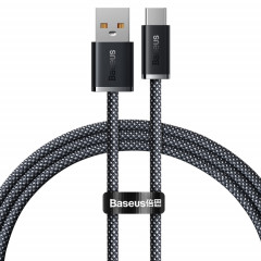 BASEUS 100W USB à type-C / USB-C Série dynamique Câble de chargement rapide, longueur: 1m (bleu foncé bleu)