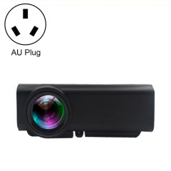 YG530 LED petit projecteur d'écran sans fil 1080P, bouchon d'alimentation: plug UA (noir)