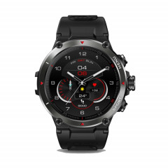 Zeblaze Stratos 2 1,3 pouce Smart Watch Smart Watch, Support Surveillance du sommeil / Surveillance de la fréquence cardiaque (Noir)