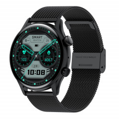 HK8PRO 1,36 pouce AMOLED SCREAT SCIE STRAP Smart Watch, support Fonction NFC / Surveillance de l'oxygène sanguin (noir)
