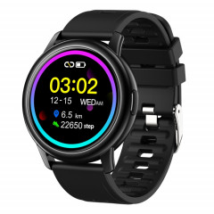 ROGBID GT2 1,3 pouce TFT Écran Smart Watch, soutenir la surveillance de la pression artérielle / surveillance du sommeil (noir)