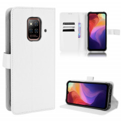 Pour Ulefone Power Armor 14/14 Pro Diamond Texture Texture Téléphone Case (blanc)