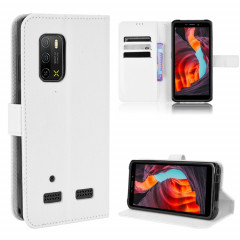 Pour Ulefone Armor X10 / X10 Pro Diamond Texture Texture Téléphone Case (blanc)