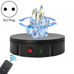 Présentoir rotatif de charge de 22 cm, plateau tournant de prise de vue vidéo, charge : 50 kg, prise d'alimentation :  (noir)