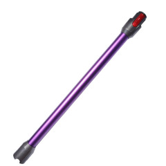 Pour Dyson V7 / V8 / V10 / V11 Tige d'extension d'aspirateur Tuyau droit en métal (Violet)