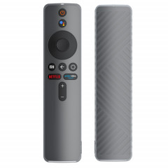 Pour Xiaomi MiBox S Housse de protection en silicone de couleur unie (transparente)