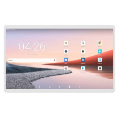 HSD2495T Machine publicitaire à écran IPS 24 pouces Android 12 RK3588 4 Go + 32 Go (Blanc)