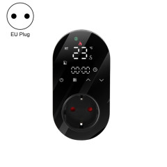 Thermostat LED enfichable BHT12-E sans WiFi,  (noir)