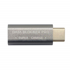 GE07 USB-C / Type-C Data Blocker Connecteur de charge rapide (Gris)