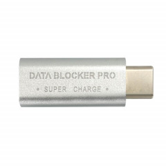 GE07 USB-C / Type-C Data Blocker Connecteur de charge rapide (Argent)