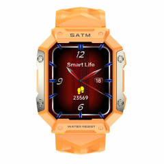 PG333 Montre de sport intelligente étanche de 1,91 pouce Prise en charge de la surveillance de la fréquence cardiaque / Surveillance de la pression artérielle (Orange)