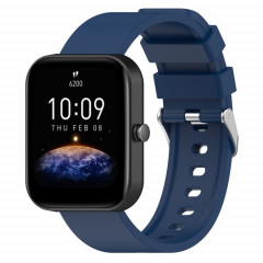 Pour le bracelet de montre en silicone OnePlus Nord Steps Style (bleu royal)
