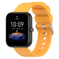 Pour le bracelet de montre en silicone OnePlus Nord Steps Style (jaune vitalité)