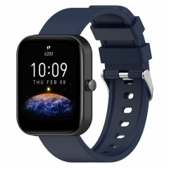 Pour le bracelet de montre en silicone OnePlus Nord Steps Style (bleu nuit)
