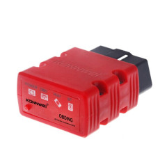 KONNWEI KW902 Bluetooth 5.0 OBD2 Les outils d'analyse de diagnostic de panne de voiture prennent en charge IOS / Android (rouge)