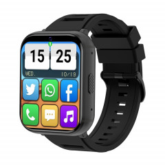 Q668 Écran 1,99 pouces 4G Smart Watch Android 9.0, spécification : 2 Go + 16 Go (noir)