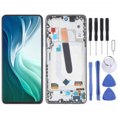 Écran LCD OLED pour Xiaomi 11X Pro Digitizer Assemblage complet avec cadre (Noir)