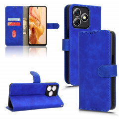 Pour Ulefone Note 18 Ultra Skin Feel Étui de téléphone en cuir à rabat magnétique (Bleu)
