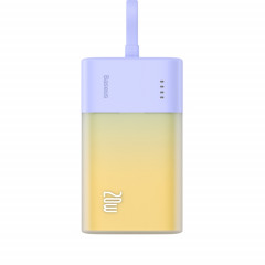 Baseus 5200mAh 20W 8 Broches Édition Popsicle Batterie Externe à Charge Rapide (Violet)