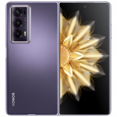 Honor Magic V2 5G, 16 Go + 256 Go, 7,92 pouces + 6,43 pouces MagicOS 7.2 Snapdragon 8 Gen2 Octa Core jusqu'à 3,36 GHz, réseau : 5G, OTG, ne prend pas en charge Google Play (violet soie)