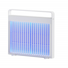 Lampe anti-moustique tactile à lumière UV suspendue à la maison, rechargeable (blanc)