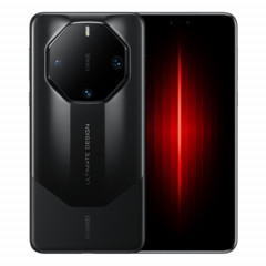 HUAWEI Mate 60 RS ULTIMATE DESIGN, 16 Go + 1 To, identification par empreinte digitale sur écran, 6,82 pouces HarmonyOS 4.0 Kirin 9000S Octa Core jusqu'à 2,62 GHz, NFC, OTG, ne prend pas en charge Google Play (noir)