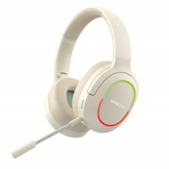 Casque de jeu sans fil pliable à réduction de bruit ENC L800 avec microphone (kaki)