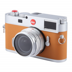 Pour Leica M11 faux modèle d'appareil photo factice non fonctionnel accessoires de studio photo (marron argenté)