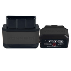 KONNWEI KW905 Bluetooth 5.0 Scanner de voiture OBD2 compatible Android et iOS (noir)