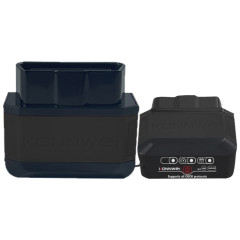 KONNWEI KW906 Bluetooth 5.0 Scanner de voiture OBD2 compatible Android et iOS (noir)