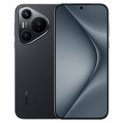 HUAWEI Pura 70, 12 Go + 512 Go, identification par empreinte digitale sur écran, 6,6 pouces HarmonyOS 4.2 Kirin 9010 Octa Core jusqu'à 2,3 GHz, NFC, OTG, ne prend pas en charge Google Play (noir)