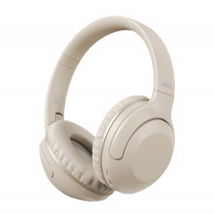 Casque Bluetooth à réduction de bruit monté sur la tête ROCK O3 (Beige)