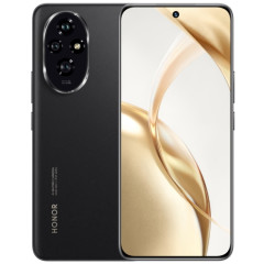 Honor 200, 12 Go + 256 Go, identification par empreinte digitale à l'écran, 6,7 pouces MagicOS 8.0 Snapdragon 7 Gen 3 Octa Core, réseau : 5G, NFC, OTG (noir)