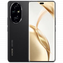 Honor 200 Pro, 12 Go + 512 Go, identification par empreinte digitale à l'écran, 6,78 pouces MagicOS 8.0 Snapdragon 8s Gen 3 Octa Core, réseau : 5G, NFC, OTG (noir)