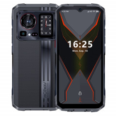  HOTWAV Cyber ​​15, 12 Go + 256 Go, téléphone robuste IP68/IP69K, 10800 mAh, 6,6 pouces Android 13 MediaTek MT6789 Helio G99 Octa Core, réseau : 4G, NFC, OTG (Knight Black)