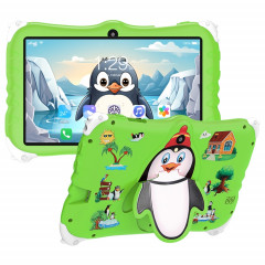 Penguin Tablette PC WiFi pour enfants de 7 pouces, 2 Go + 16 Go, Android 7.1 MT6735 Octa Core CPU (Vert)