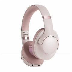 BT048 ANC Casque sans fil Bluetooth 5.3 à réduction de bruit (rose)
