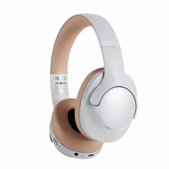 Casque sans fil Bluetooth 5.3 à réduction de bruit BT048 ANC (marron)