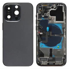 For iPhone 14 Pro Battery Back Cover Assembly, Version:US Version(Black)