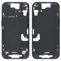 Cadre central pour iPhone 15 avec touches latérales + plateau de carte - Version américaine (noir)