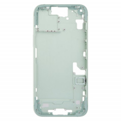 Pour iPhone 15 Plus Cadre central Plaque de cadre avec touches latérales + plateau de carte, Version : Version chinoise (vert)