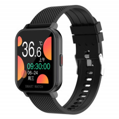 MT28 1,54 pouces écran TFT IP67 étanche Business Sport bande de silicone montre intelligente, moniteur de sommeil de soutien / moniteur de fréquence cardiaque / surveillance de la pression artérielle (noir)