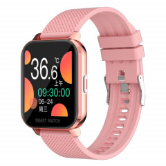 MT28 1,54 pouces écran TFT IP67 étanche Business Sport bande de silicone montre intelligente, moniteur de sommeil de soutien / moniteur de fréquence cardiaque / surveillance de la pression artérielle (or rose)