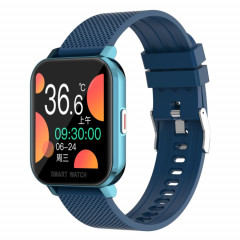 MT28 1,54 pouces écran TFT IP67 étanche Business Sport bande de silicone montre intelligente, moniteur de sommeil de soutien / moniteur de fréquence cardiaque / surveillance de la pression artérielle (bleu)