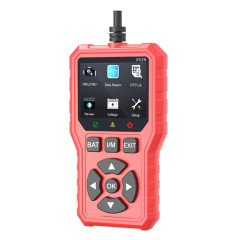 Lecteur de codes d'erreur de moteur de voiture FOXSUR V529 OBD2 (rouge)